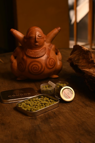 Pastillas de Mambe (recipiente plástico)